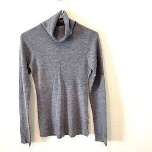 H & M Women's Turtle Neck Sweater Long Sleeves   Grey   Size: XS